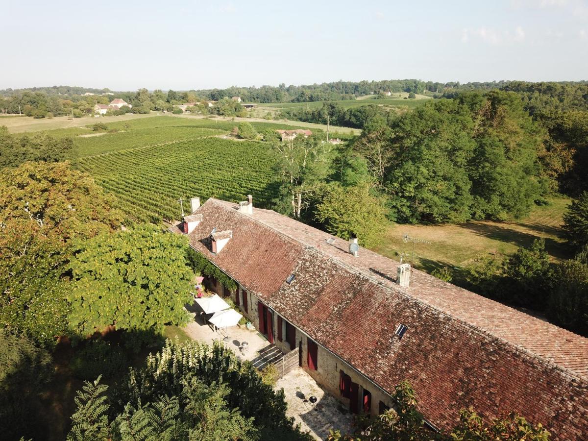 Du Vert & Du Bon Air - Linge Maison Inclus - Parking Prive Gratuit - Centre Ville Bergerac 10Mn - Domaine Bellevue Cottage En Perigord Lembras Exterior photo